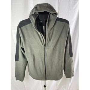 (NWT) Men's VRST Pinnacle Polar Fleece Zip Up Hoodie - Warm Pewter Sz M